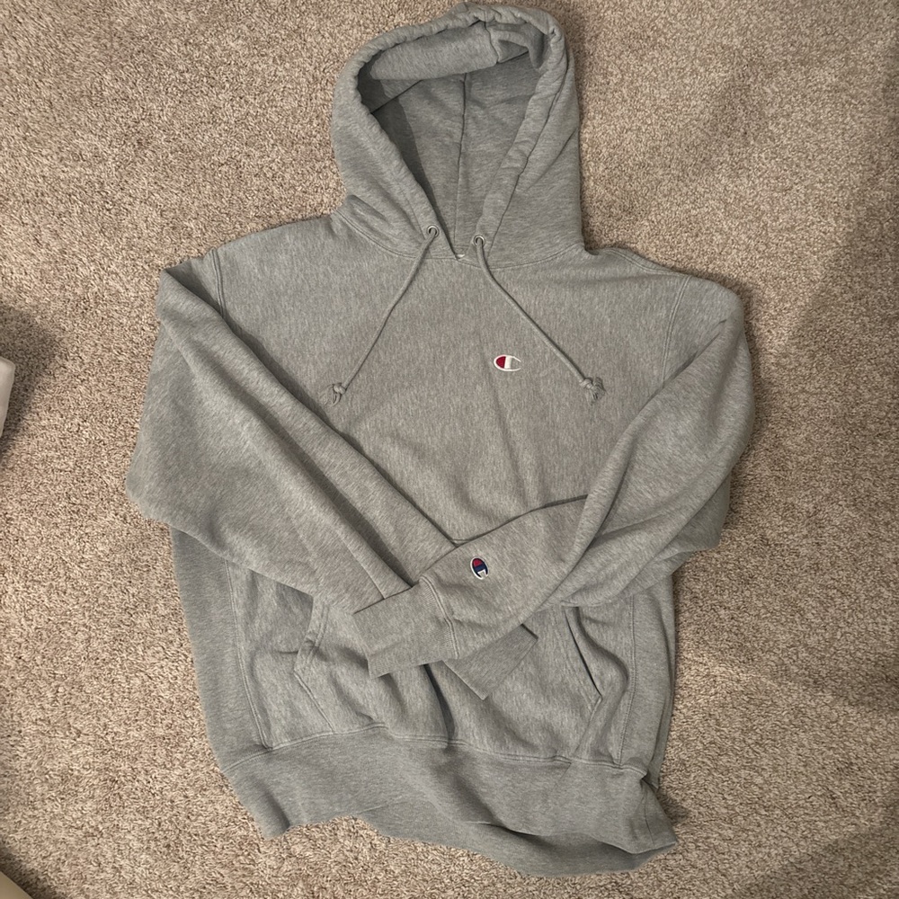 Champion Gray Hoodie